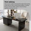 Bureau laqué noir mat luxueux 62,99 po-133270810