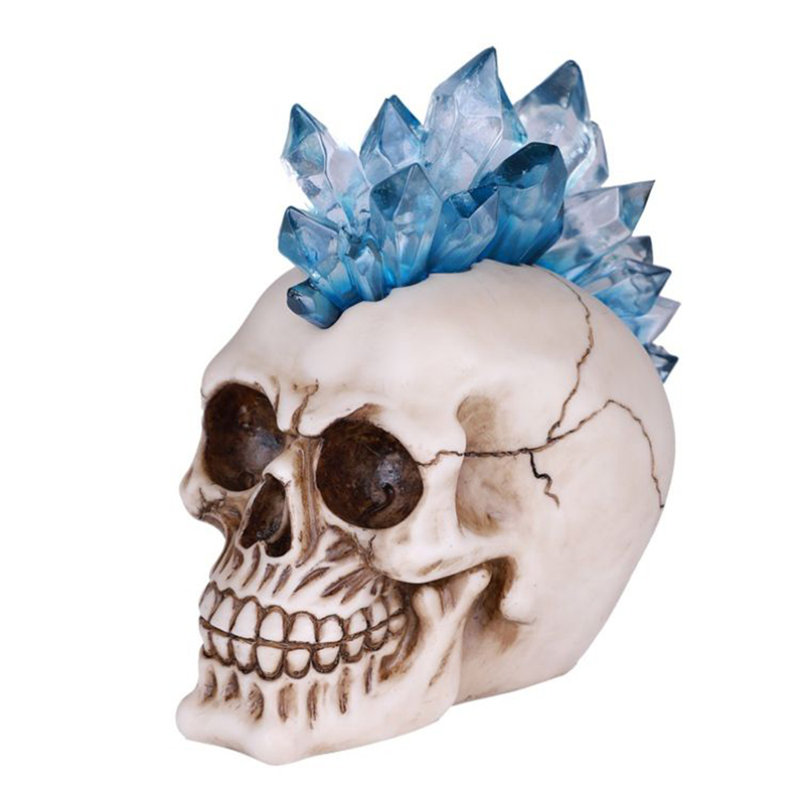 Tête de crâne crystal Bainville