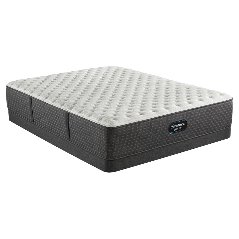 Beautyrest Silver BRS900-C Extra Firm 13.75" Hybrid Mattress and Box Spring Set, California King, Standard Profile (9")