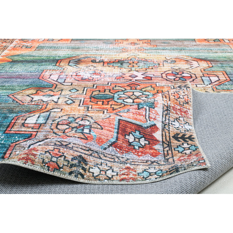 Persian Machine Woven Area Rug, Rectangular 140 x 200cm