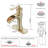 Single-handle Bathroom Faucet with Drain Assembly-71241768