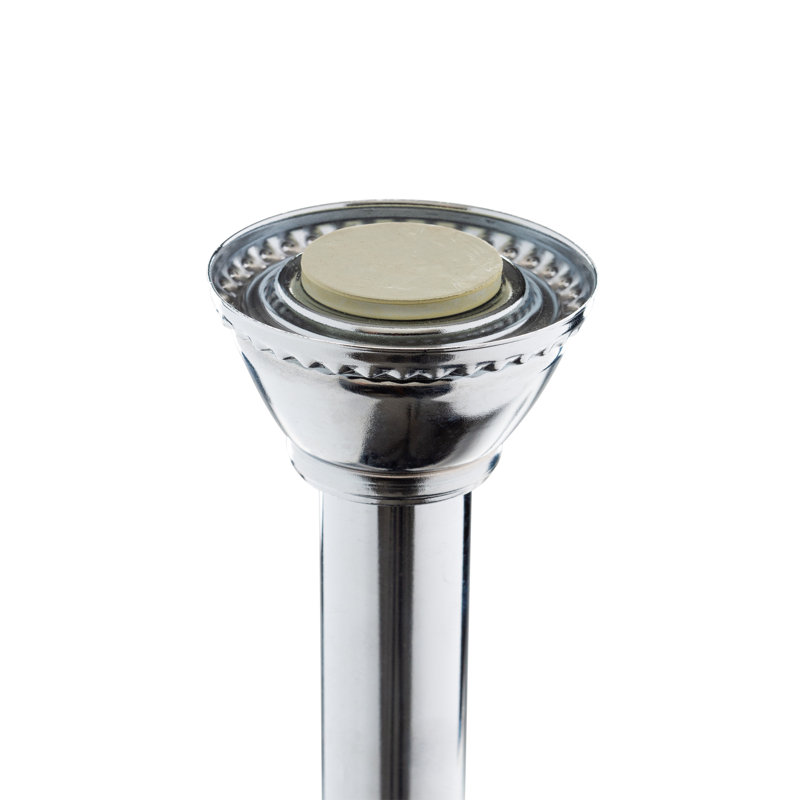 Adjustable Chrome Tension Shower Rod 42"-72"