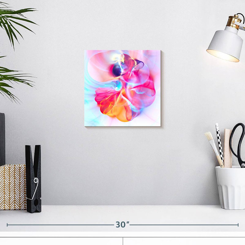 Bright Magenta Avery, 10" H x 10" W