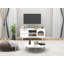 Meuble télé moderne avec plusieurs options de rangement et fabrication robuste
