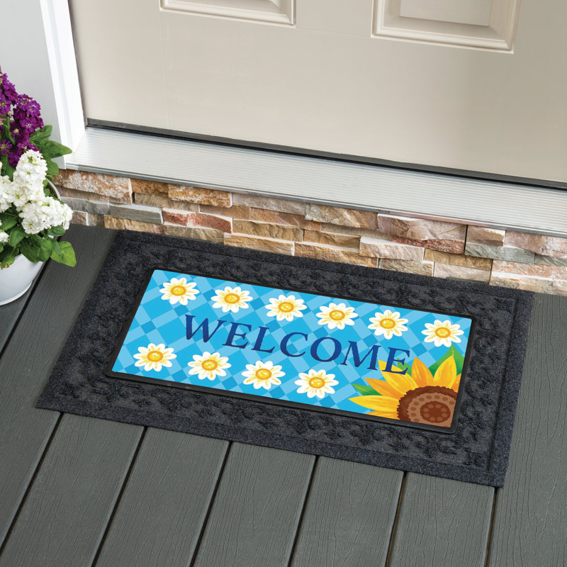 Bless Our Home Sunflowers Sassafras Switch Mat