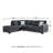 New Britain Upholstered L-Shaped Sectional Reversible-48170341
