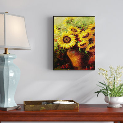 « tournesols », reproduction d’art sur toile