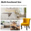 Chaise d'appoint rembourrée à oreilles Grenier-1667698951