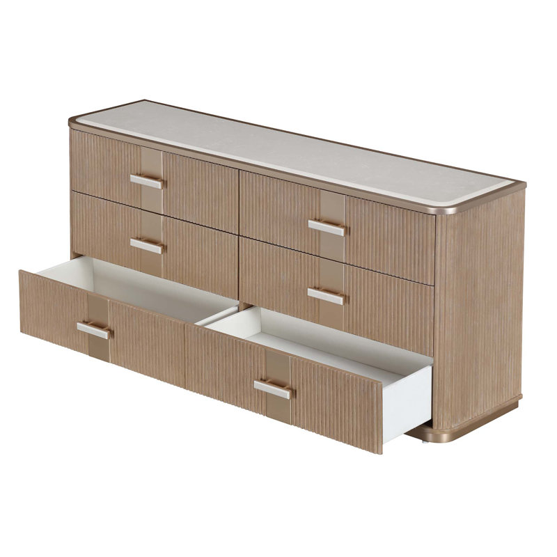 West Kensington Dresser - Sea Salt Caramel, Tan