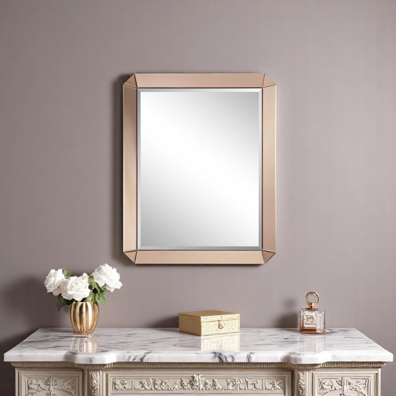 Sophia Flat Solid Wood Mirror