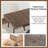 Averni 55.1”-70.7”or 78.7” W Extendable  Rectangular Dining Table with Metal Leg For 6-10 Seat-1656196560-1654620229