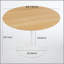 Table de salle à manger 42,1 "OK-386096074