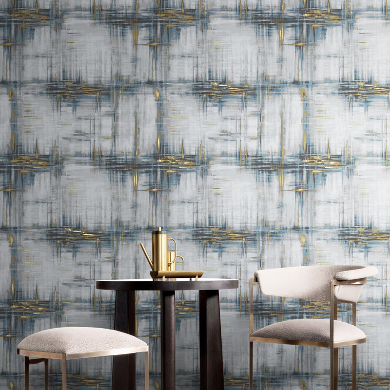 Luxury Abstract Roll, Blue