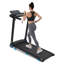 Tapis roulant pliable avec inclinaison de 8% et moteur de 3 HP pour la salle de gym à domicile