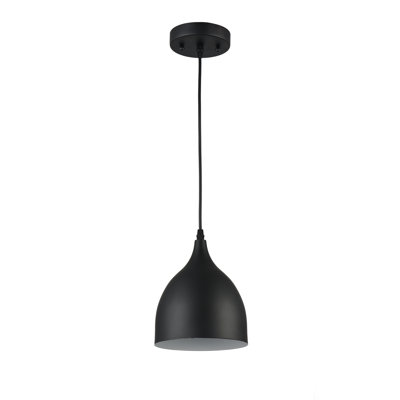 Luminaire suspendu en forme de dôme à 1 lumière Ninnette