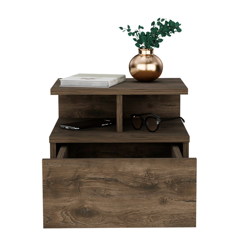 Table de chevet Josee en brun