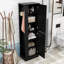 Armoire de rangement en MDF de qualité supérieure avec tablettes réglables-136437685