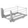Rev-A-Shelf Double Pull Out Trash Can 35 Qt with Soft-Close