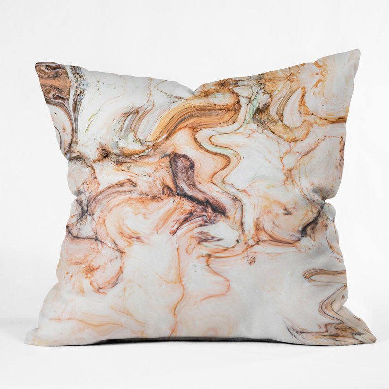  Coussin décoratif intérieur / extérieur Abstract Marta Barragan Camarasa, 16 po x 1 po