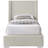 Royce Solid Wood and Upholstered Platform Bed-67046788-67046806