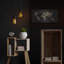 Winston Porter «Christmas Map» par Mark Ashkenazi, art mural en métal-77118384