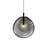 Cantina 1 - Light Satin Black Single Pendant-21970444-21970446