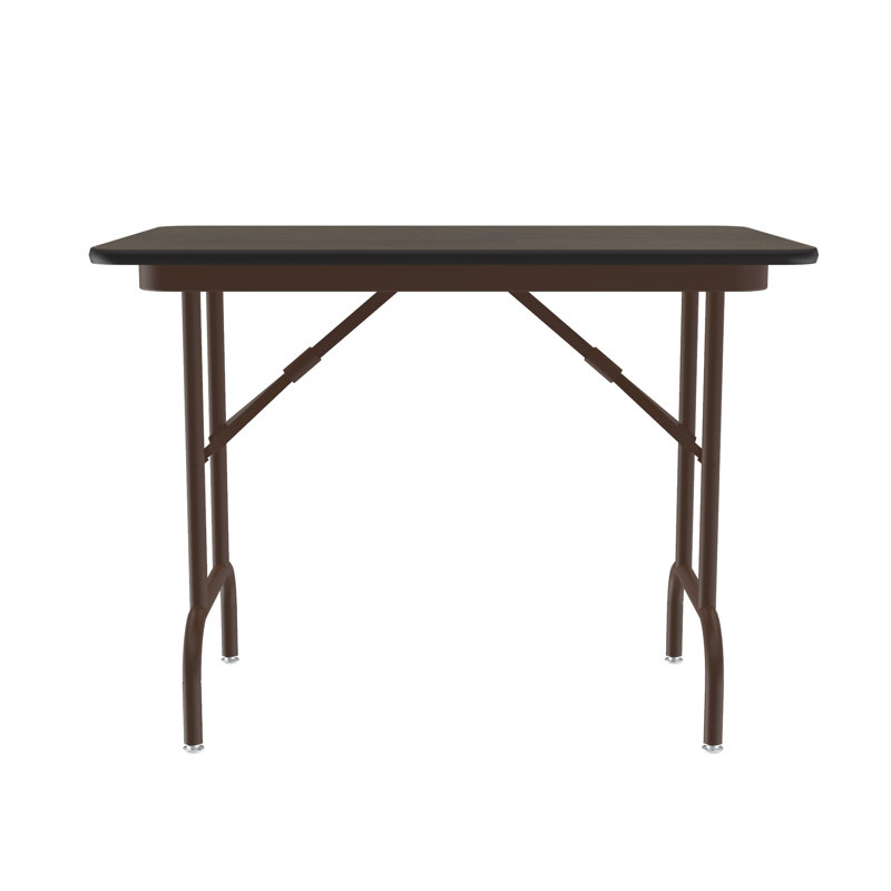 Table pliante rectangulaire 72'', H 26,5 po x L 48 po x l 24 po, Gris
