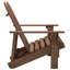 Chaise Adirondack en bois massif Ahaan-1079235286