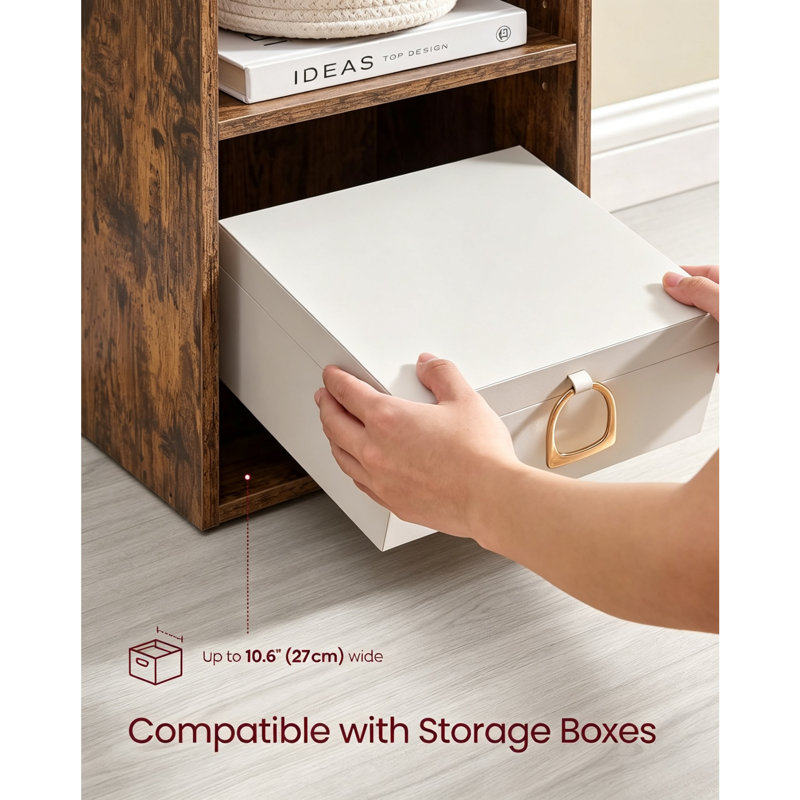 160.7 cm H x 30.2 cm W Bookcase