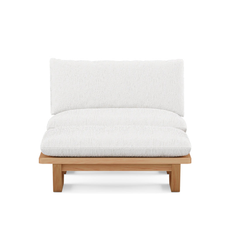 Dweller Outdoor Teak Lounge Chair