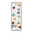 Handmade Decorative Metal Wall Accessory, 12.6 x 35.4 inches | 100% Metal, Thickness: 0.06 inches | Unique Hand-Painted Design, Perfect for Home Decor | Versatile Wall Hanging with Distinctive Color Variations