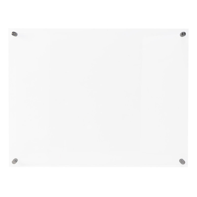 Mikasa 16-In X 20-In Acrylic And Silver Floating Photo Frame Fits 11-In X 14-In Photo