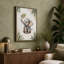 Young Elephant With Fern Botanical - Print-136810874-136810877