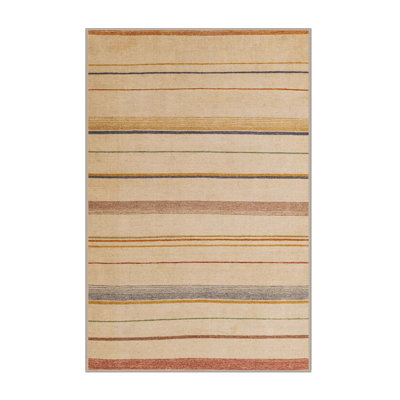 Wool Abstract Indoor Rug
