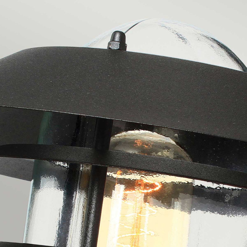 Portland Black Outdoor Wall Lantern