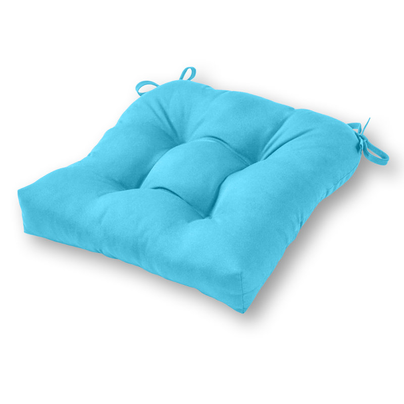 Coussin de chaise d'extérieur Royzell Sunbrella, Toile aruba