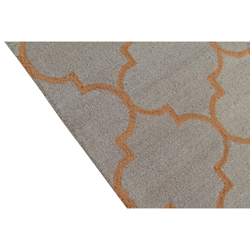 5x8 Platt Light Gray Rug