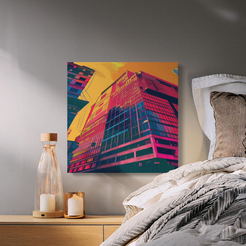 1 Piece Wrapped Canvas Wall Art Set, 40.64 cm H x 40.64 cm W