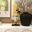 Porte-bougie abstrait moderne en métal-1399909507
