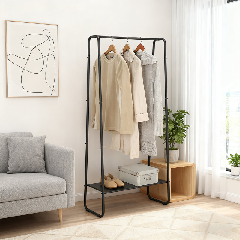 Freestanding Clothes Garment Rack