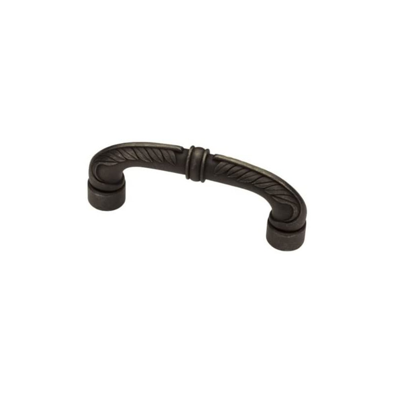 Poignée rustique 3 po rustique bronze huilé