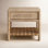 Colleen 1-Drawer Acacia Nightstand