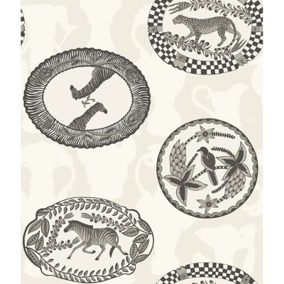 Ardmore Animal Print Wallpaper Roll