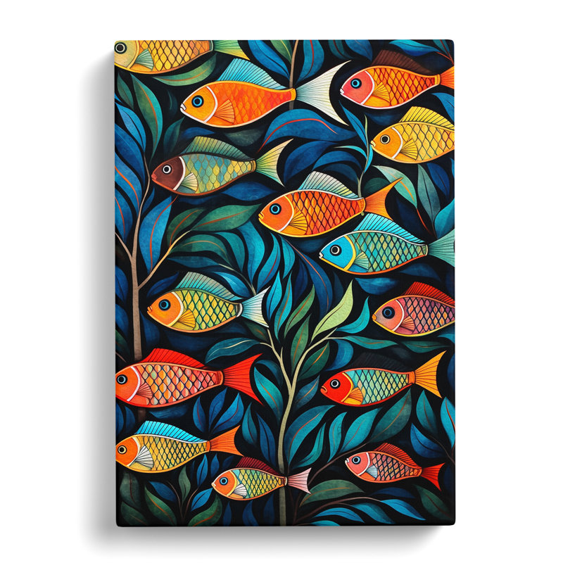 Fish No.3 - Print, 50cm H x 35cm W x 3cm D