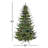 7.5' Pre-Lit Spruce Christmas Tree