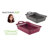 Rachael Ray Ceramics Oval Au Gratin Baker Set-41106631