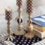Courtly Pillar Candle Holders 3 - Piece Set