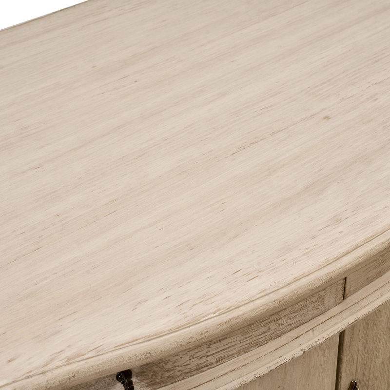 Courbe 80'' W Solid Wood Sideboard