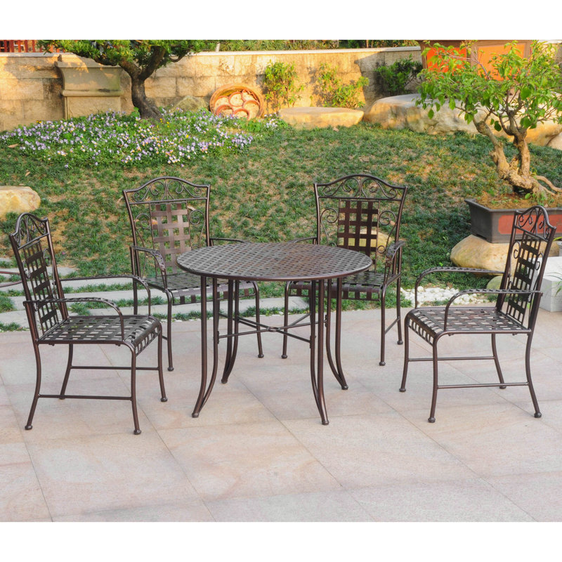 Ensemble repas 5 pièces Nocona, Bronze