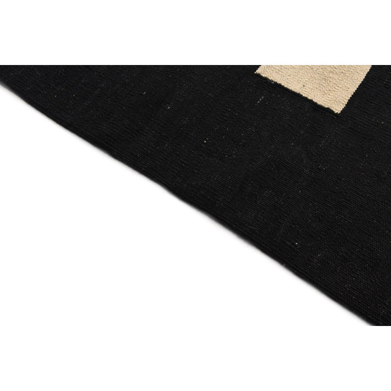 Tapis noir et blanc 8 x 10 8 po Pinkerton
